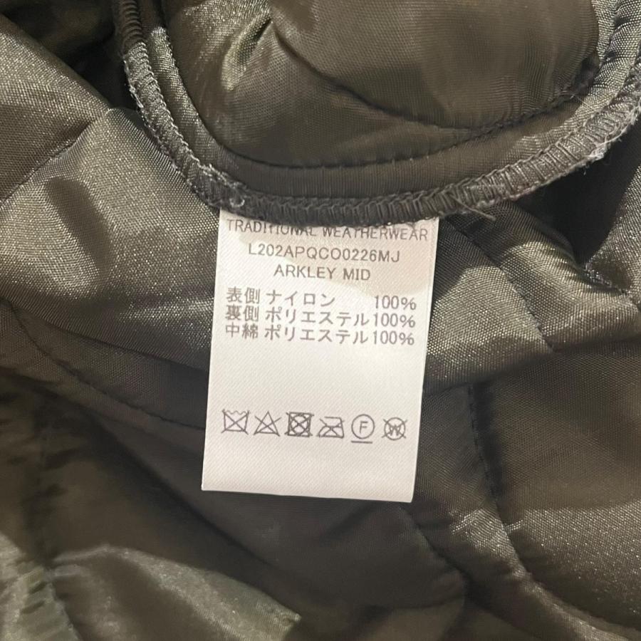 MUVEIL WORK（ミュベールワーク） ダウン切替メルトンコート グレー