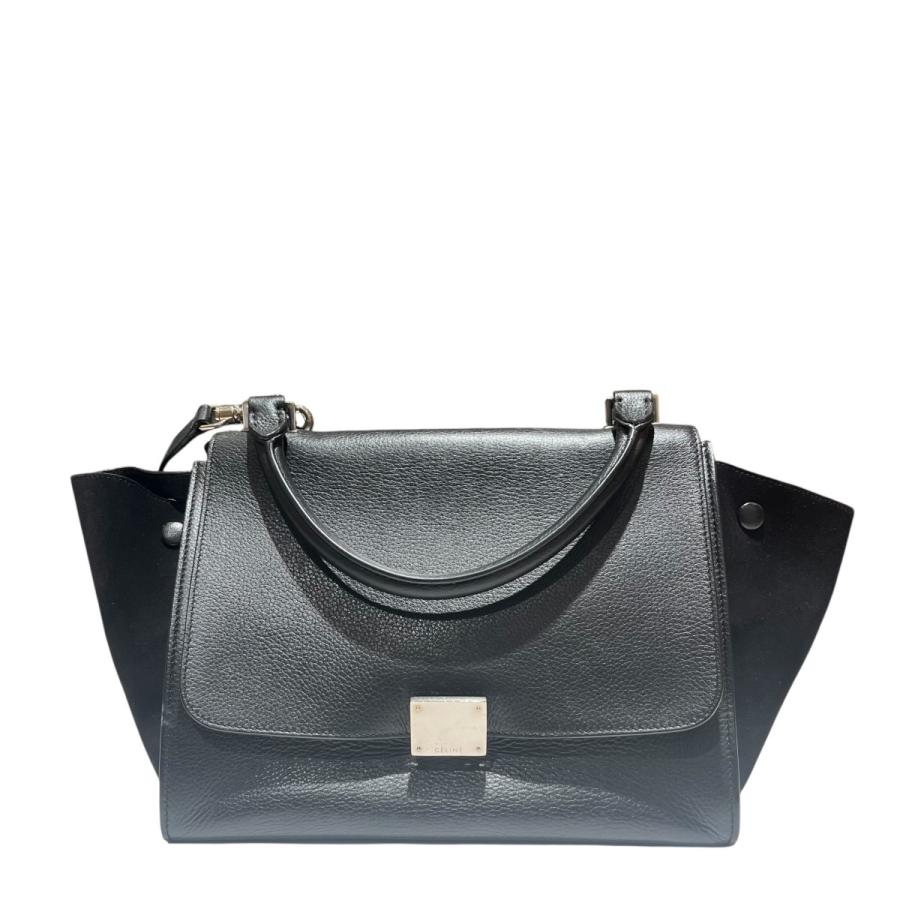 CELINE（セリーヌ） トラペーズ 2WAYバッグ ブラック : カインドオル 