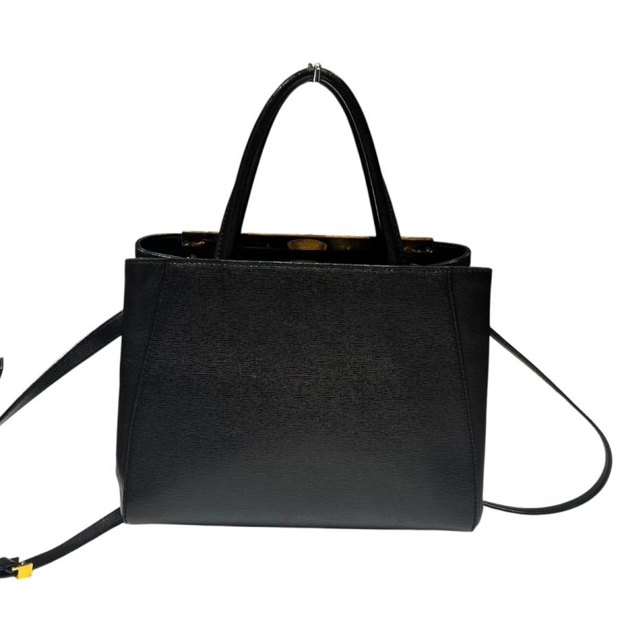 【美品】FENDIフェンディ　トゥージュール　ブラック　2way FENDI（フェンディ） FENDI 2WAYバッグ プチ トゥージュール ブラック
