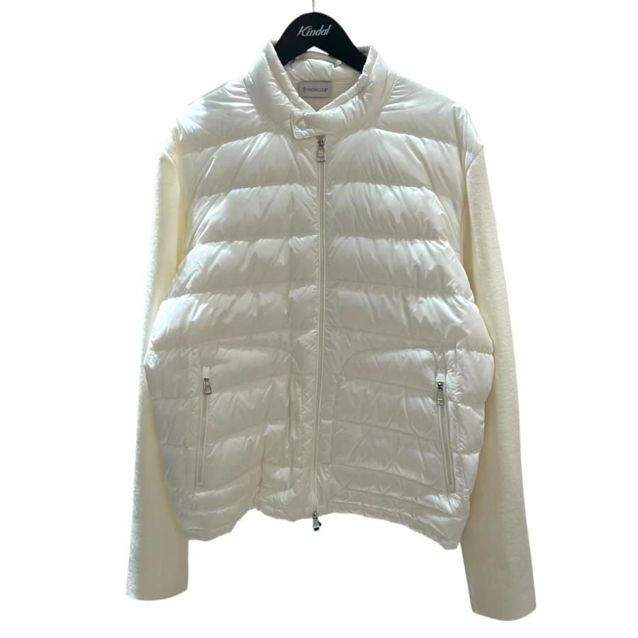 MONCLER（モンクレール） ニット切替ダウンジャケット K10919B00016 