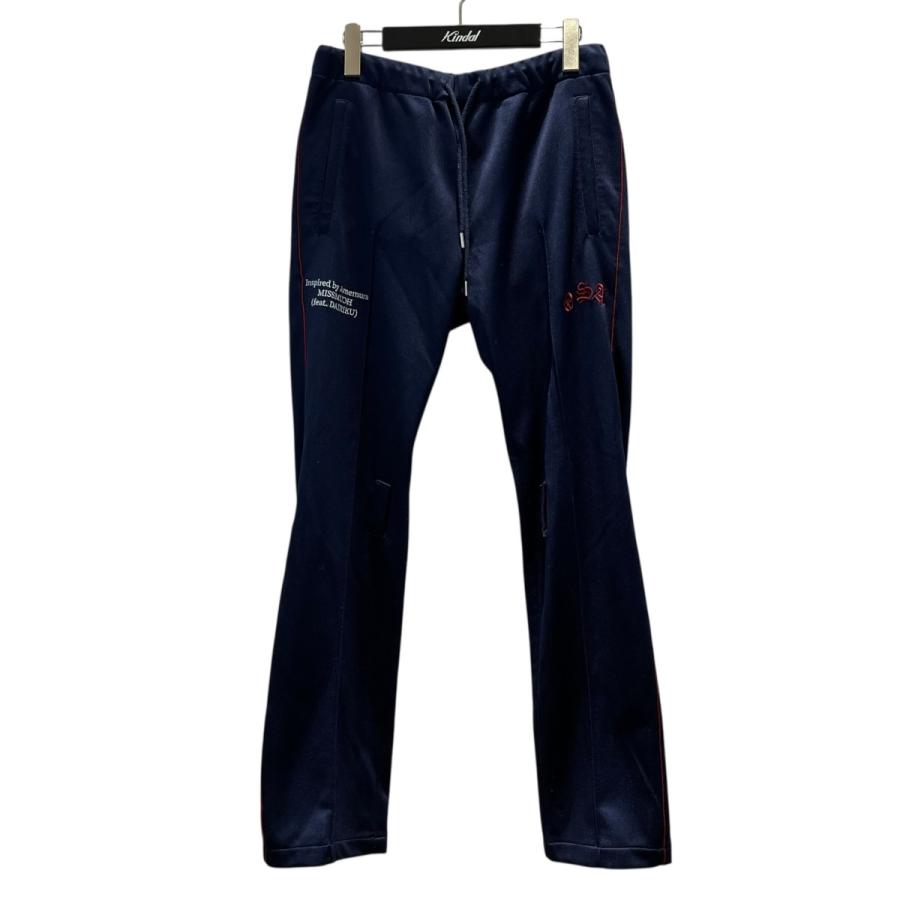 DAIRIKU 22aw ボンテージパンツ 【激レア】 DAIRIKU（ダイリク） ボンテージトラックパンツ 22AW B-5 ネイビー