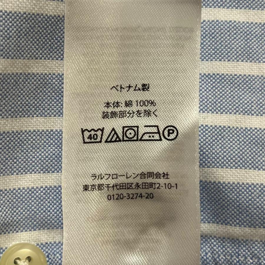 POLO RALPH LAUREN（ポロ・ラルフローレン） ポニー刺繍 ストライプ