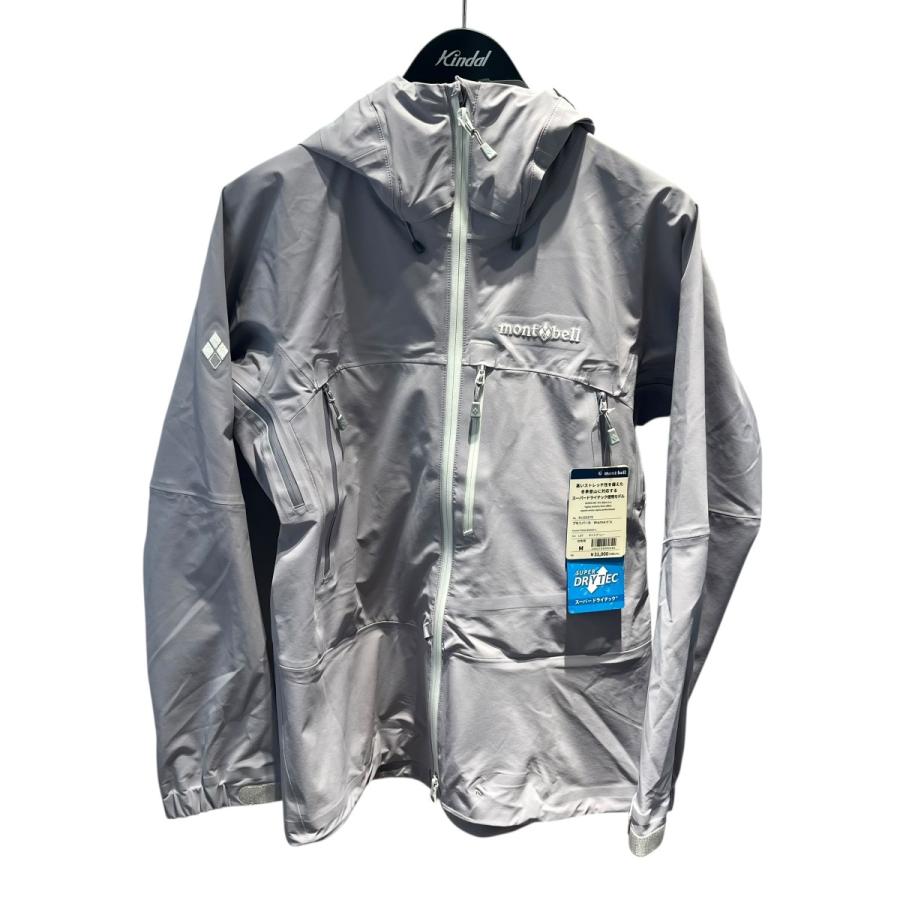 【未使用】モンベル プモリパーカ L ライトグレー 1102579 レディース mont-bell スーパー ドライテック 防水 登山 トレッキング アルパインウエア mont-bell（モンベル） mont-bell 1102579 プモリパーカー ライト