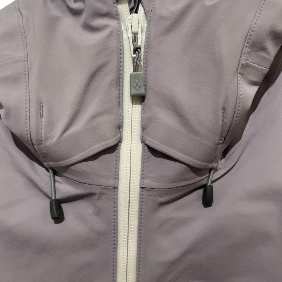 【未使用】モンベル プモリパーカ L ライトグレー 1102579 レディース mont-bell スーパー ドライテック 防水 登山 トレッキング アルパインウエア モンベル ｜ オンラインストア ｜ プモリパーカ Women's