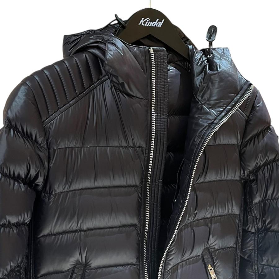 【美品】PRADA ダウン　ブラック　50サイズ　三角ロゴ　メタルロゴ PRADA（プラダ） ダウン ジャケット #50 約L〜XL相当 ブラック
