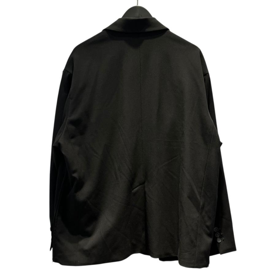 MAISON SPECIAL ブラック ダブルブレストジャケット 01 Italian Dead Stock Fabric】Prime-Over Double Breasted Jacket