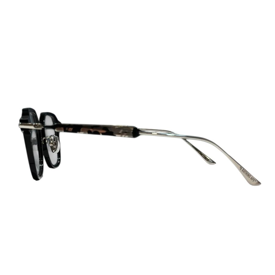A BATHING APE ブラックフレーム メガネ A BATHING APE（アベイシングエイプ） A BATHING APE OPTICAL FRAME 1