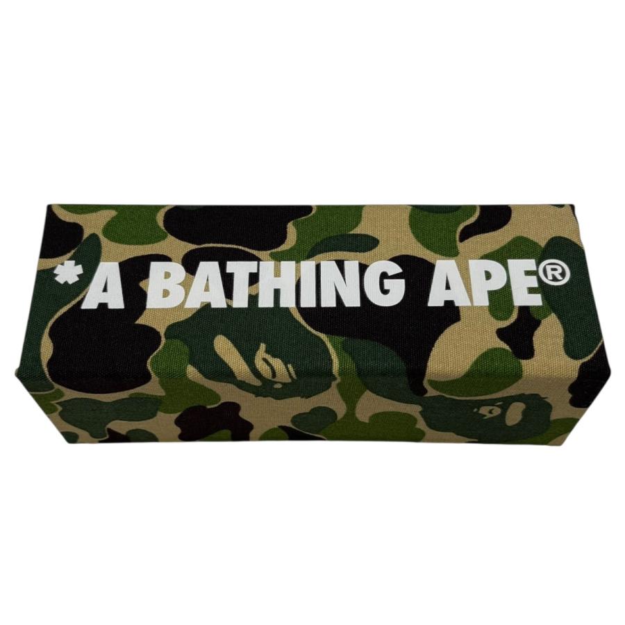 A BATHING APE（アベイシングエイプ） スクエア クリアレンズ
