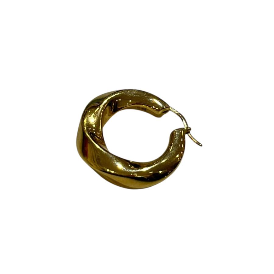 TOM WOOD Infinity Hoops ピアス TOM WOOD（トムウッド） ピアス Infinity Hoops gold ゴールド