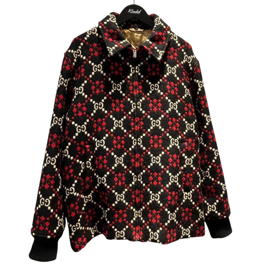 GUCCI（グッチ） ジップジャケット 546330 19AW Macro GG diamond wool