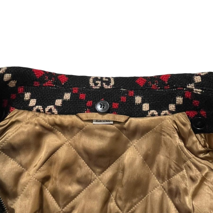 GUCCI（グッチ） ジップジャケット 546330 19AW Macro GG diamond wool 