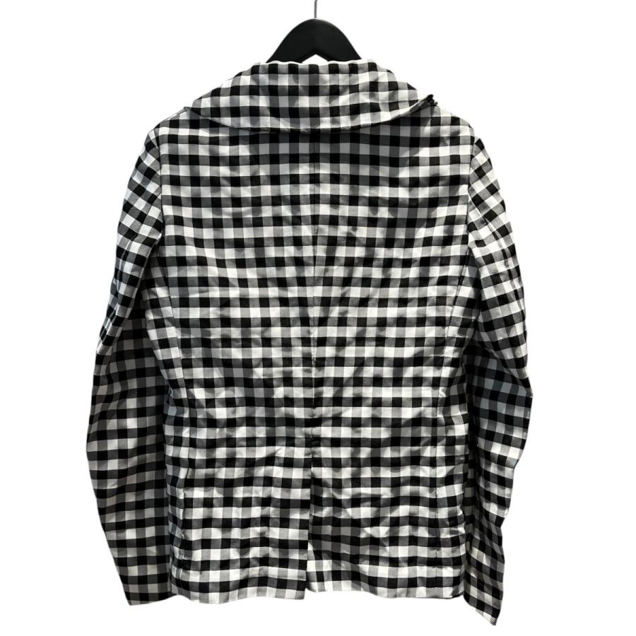 BLACK COMME des GARCONS ブラックコムデギャルソン チェック柄 変形 