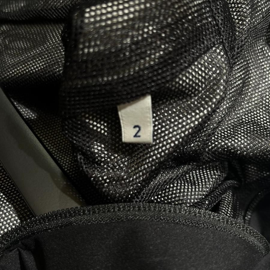 モンクレール MONCLER CHARDON ジップアップジャケット G10911A74900 ブラック サイズ：2の画像