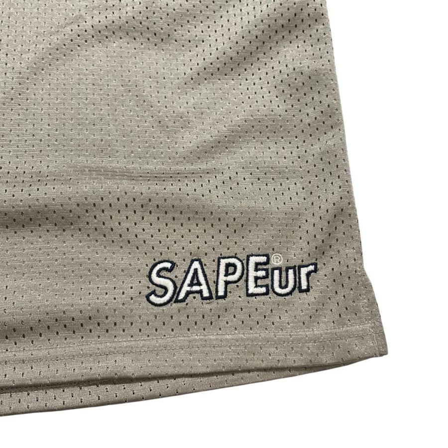 サプール SAPEur メッシュショートパンツ グレー サイズ：M
