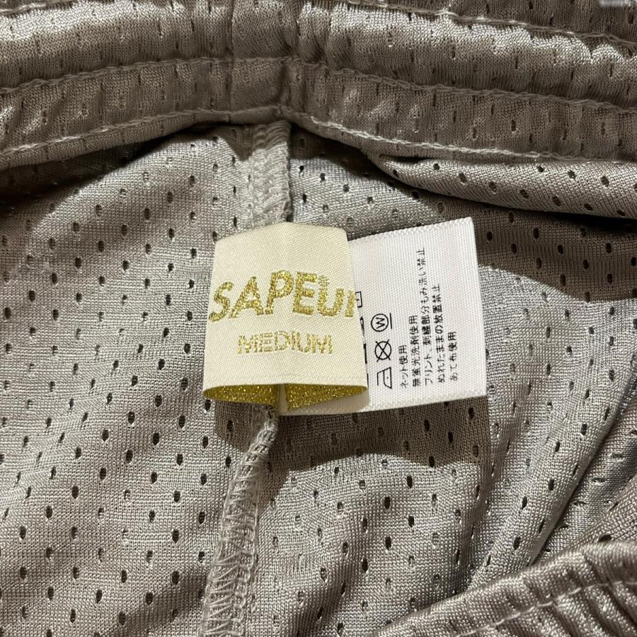 サプール SAPEur メッシュショートパンツ グレー サイズ：M