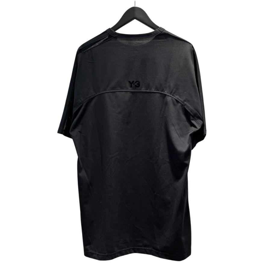 Y-3 ワイスリー メッシュ スリーストライプ ショートスリーブTシャツ