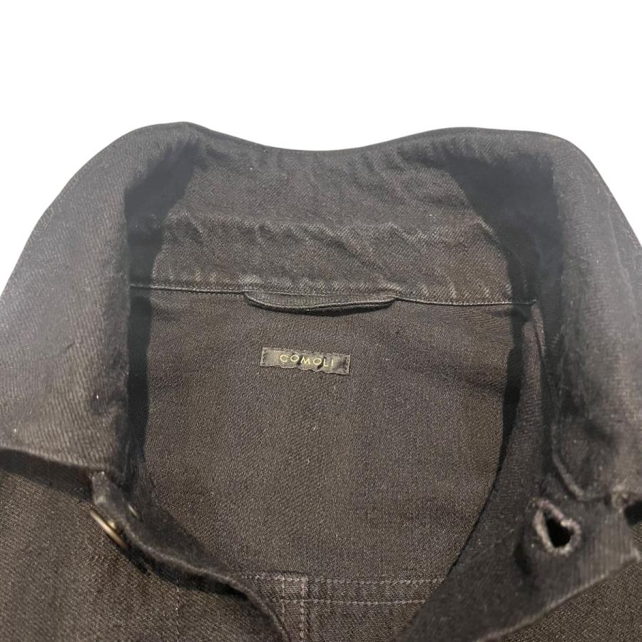 コモリ COMOLI デニムジャケット A03-01001 ブラック サイズ：2の画像