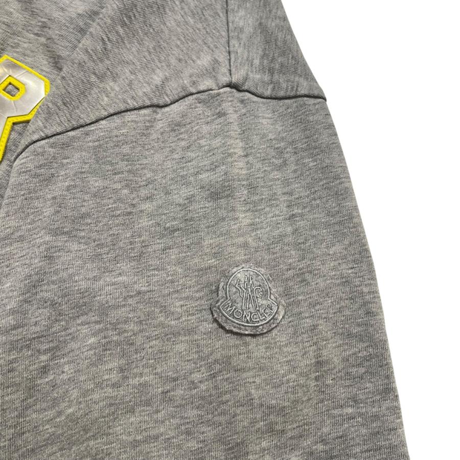 【正規品】モンクレール MONCLER ワッペン Tシャツ グレー MONCLER（モンクレール） ロゴワッペン Tシャツ I20918C00062 グレー