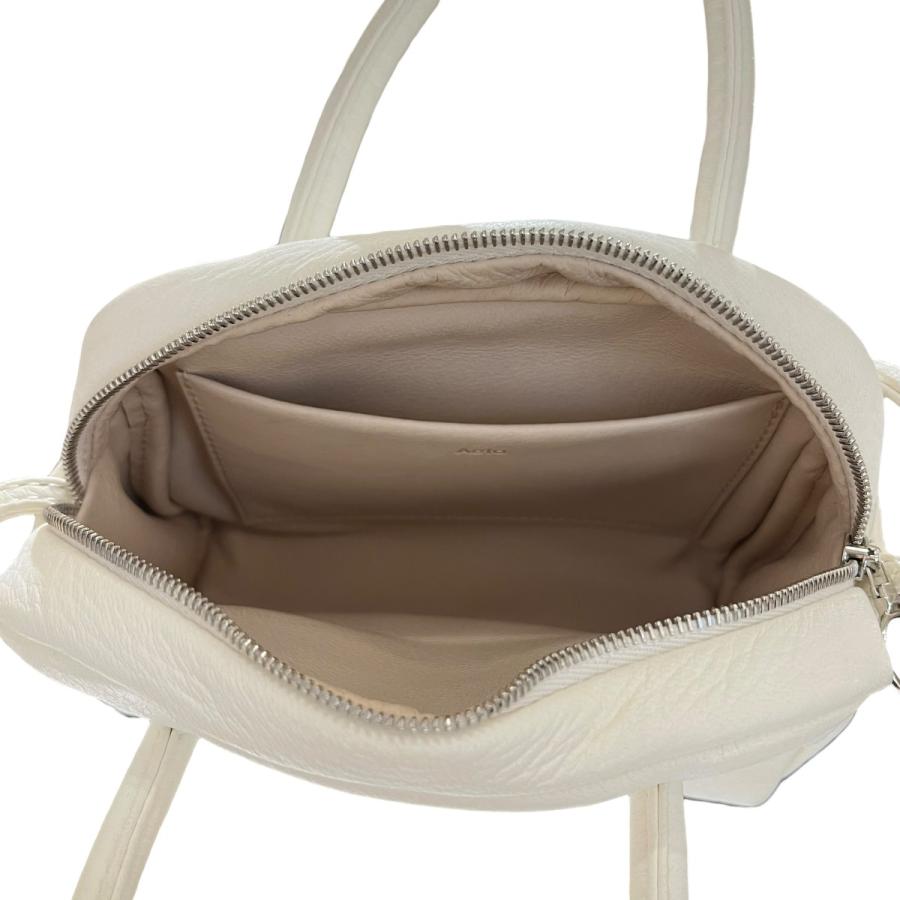 Aeta アエタ ホワイトレザーハンドバッグ Aeta アエタ Aeta 2WAYミニバッグ MINI DA24 ホワイト : カインドオル