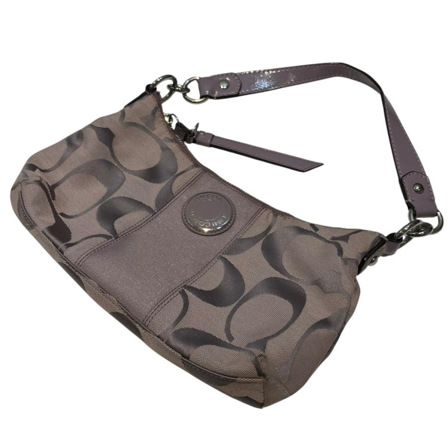 COACH（コーチ） シグネチャー ストライプ デミ クロスボディ 