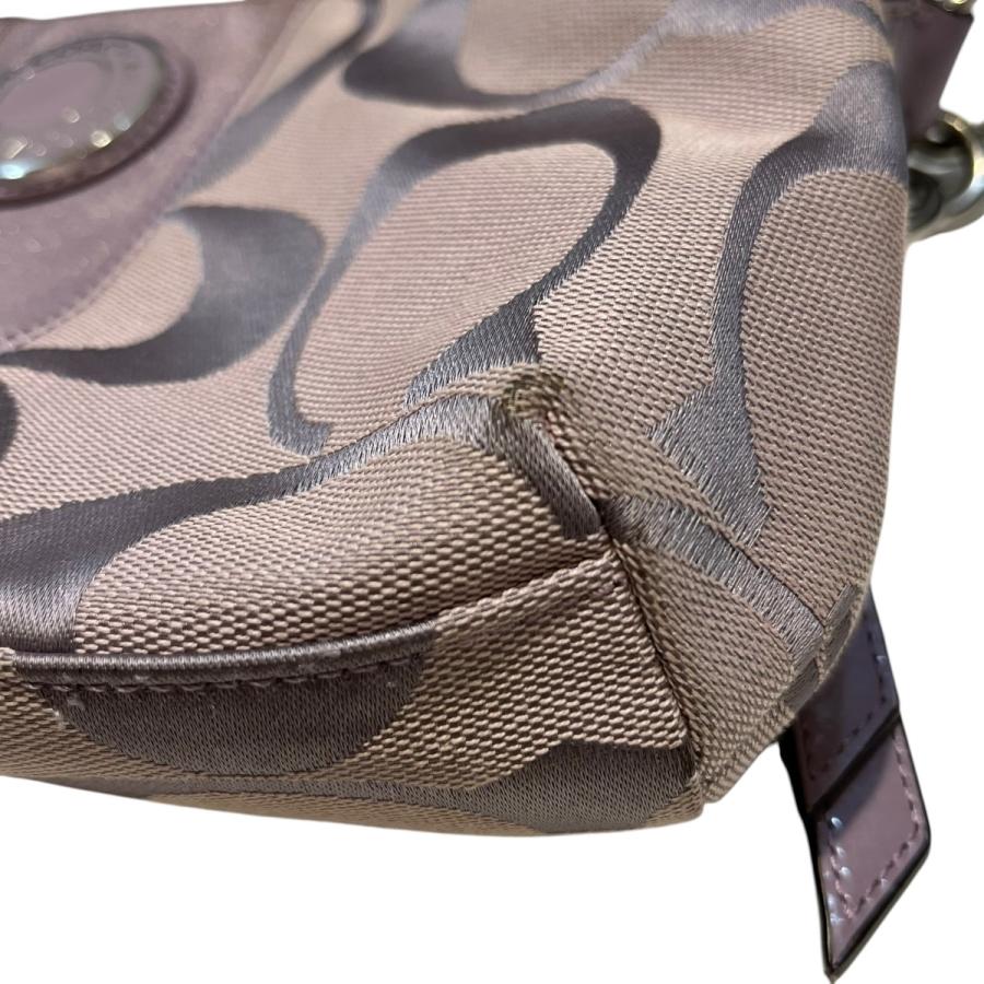 COACH（コーチ） シグネチャー ストライプ デミ クロスボディ 