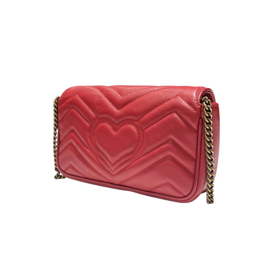 GUCCI（グッチ） GUCCI GGマーモント キルティング レザー チェーン