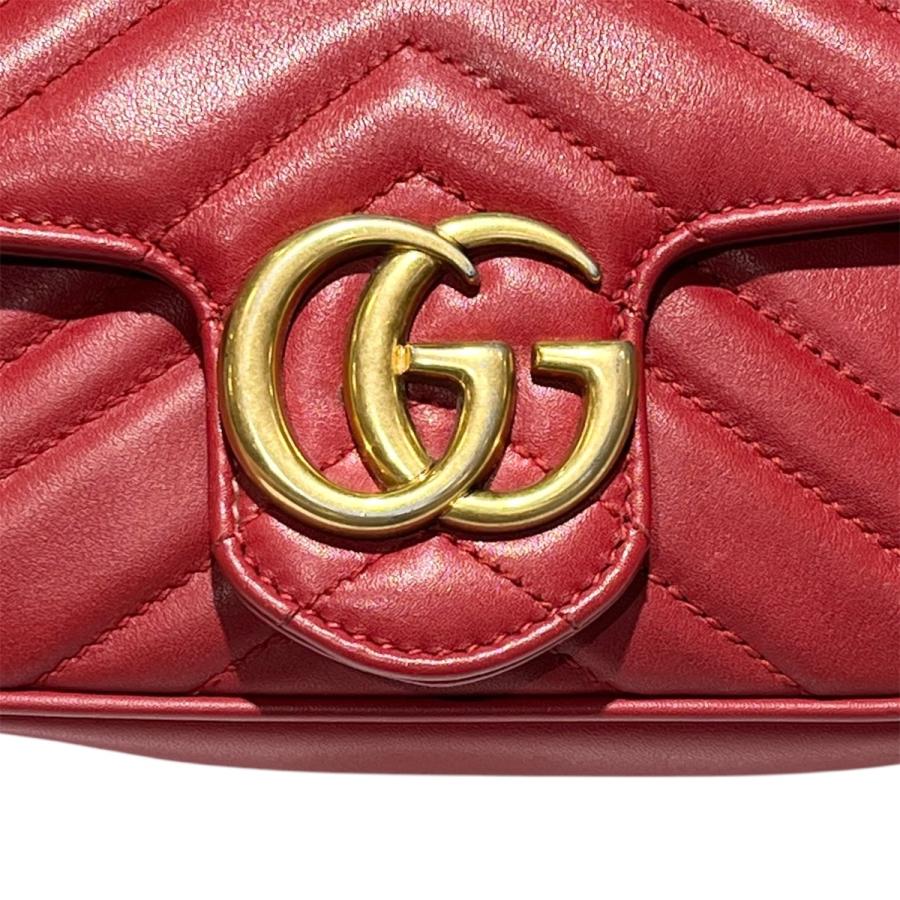 GUCCI（グッチ） GUCCI GGマーモント キルティング レザー チェーン