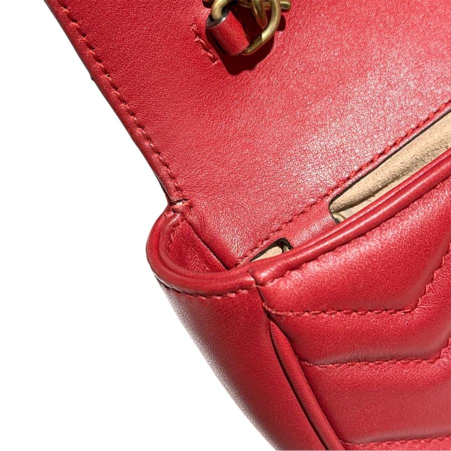 GUCCI（グッチ） GUCCI GGマーモント キルティング レザー チェーン