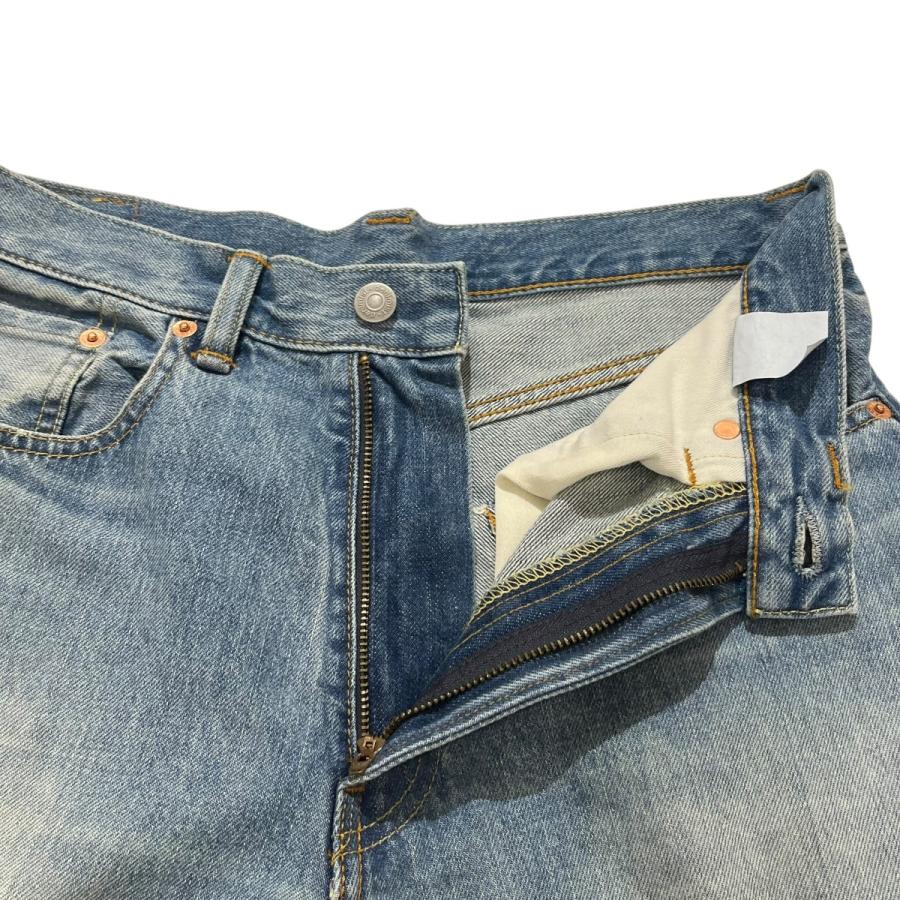 デニミスト Denimist TERI WIDE LEG JEAN (29．5) デニムパンツ ブルー