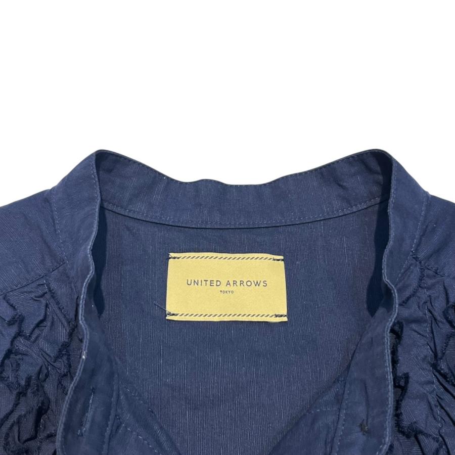 UNITED ARROWS（ユナイテッドアローズ） ノースリーブフリルブラウス