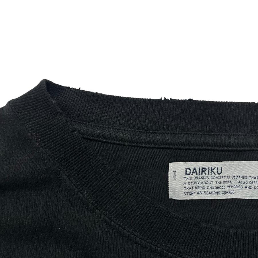 DAIRIKU（ダイリク） DAIRIKU×GREMLiNS ダメージ加工 長袖Tシャツ 24SS