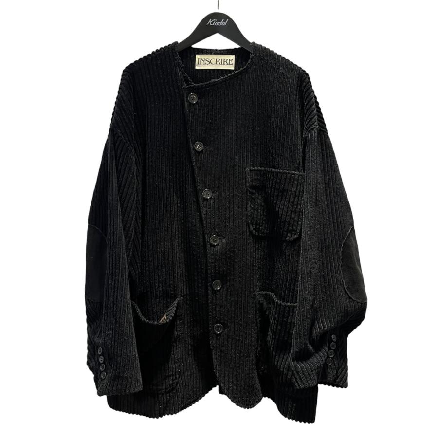 INSCRIRE（アンスクリア） INSCRIRE Corduroy Collarless Jacket