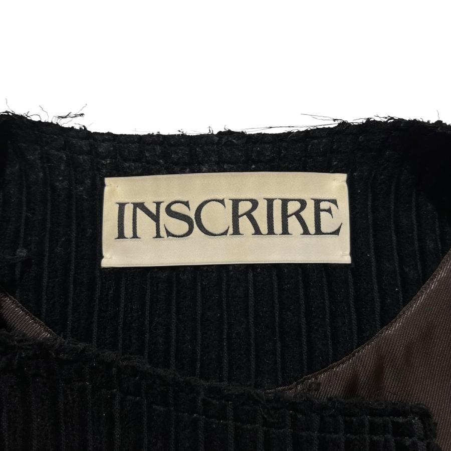 INSCRIRE（アンスクリア） INSCRIRE Corduroy Collarless Jacket