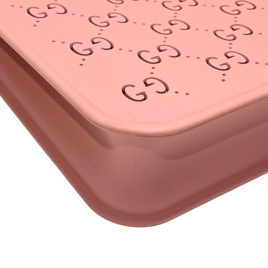 GUCCI（グッチ） チルドレンズ GG ラバー トートバッグ 679365 ピンク