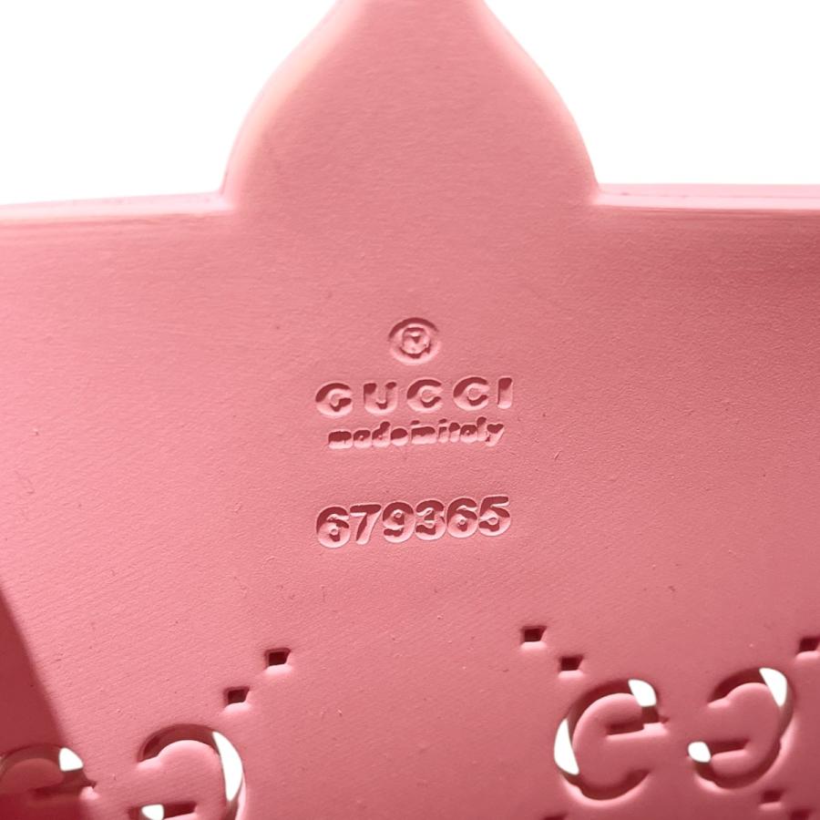 GUCCI チルドレンズ　ラバー トートバッグ ピンク GUCCI（グッチ） チルドレンズ GG ラバー トートバッグ 679365 ピンク