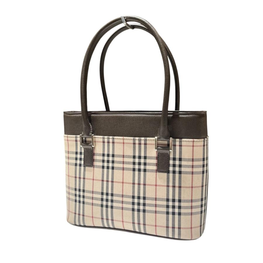 BURBERRY（バーバリー） ノバチェック ハンドバッグ ベージュ