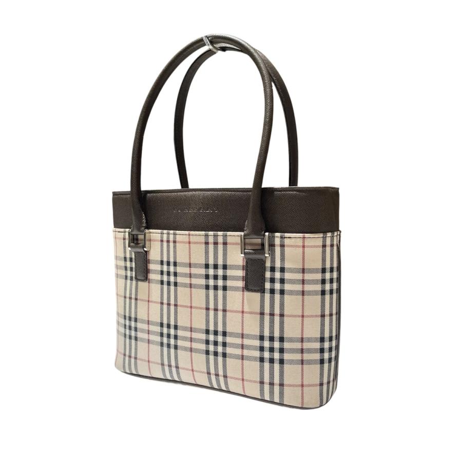 BURBERRY（バーバリー） ノバチェック ハンドバッグ ベージュ