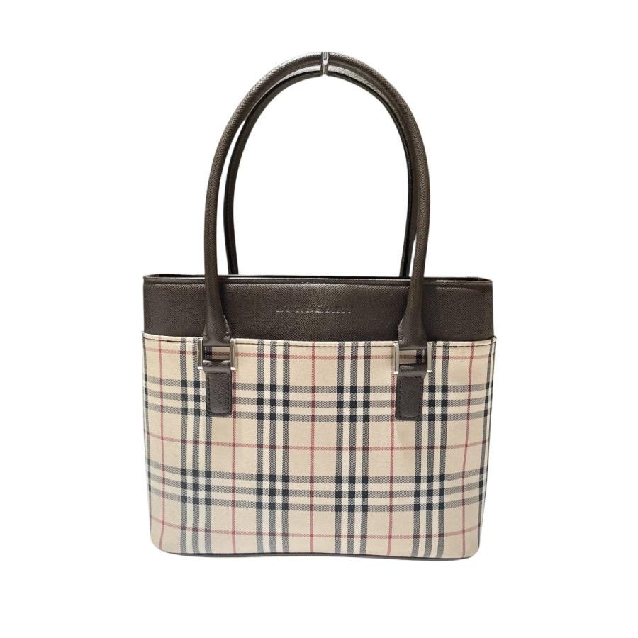 BURBERRY（バーバリー） ノバチェック ハンドバッグ ベージュ