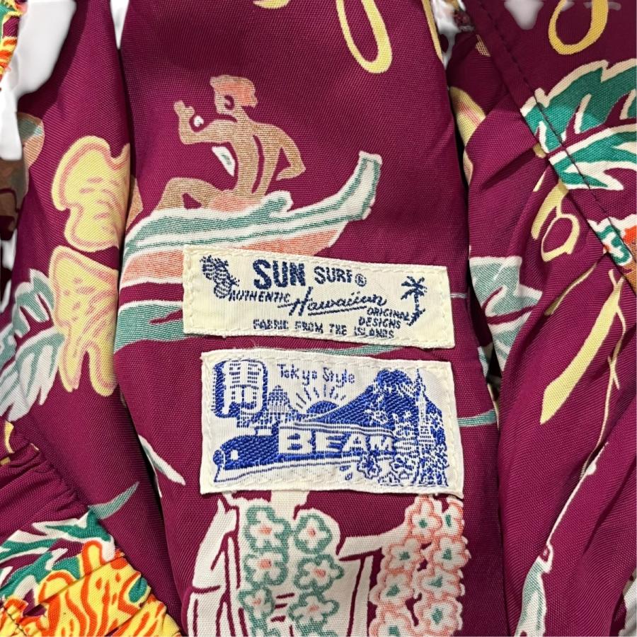 SUN SURF サンサーフ×ビームスボーイ Sun Surf×BEAMS BOY 総柄