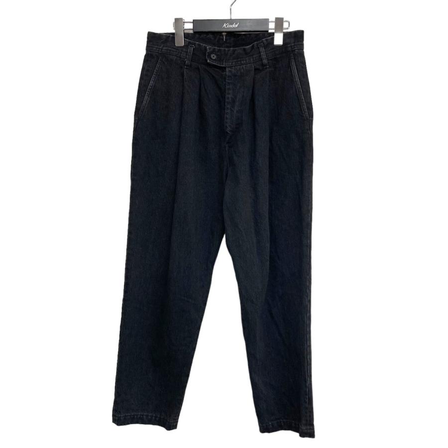 stein two tuck denim trousers