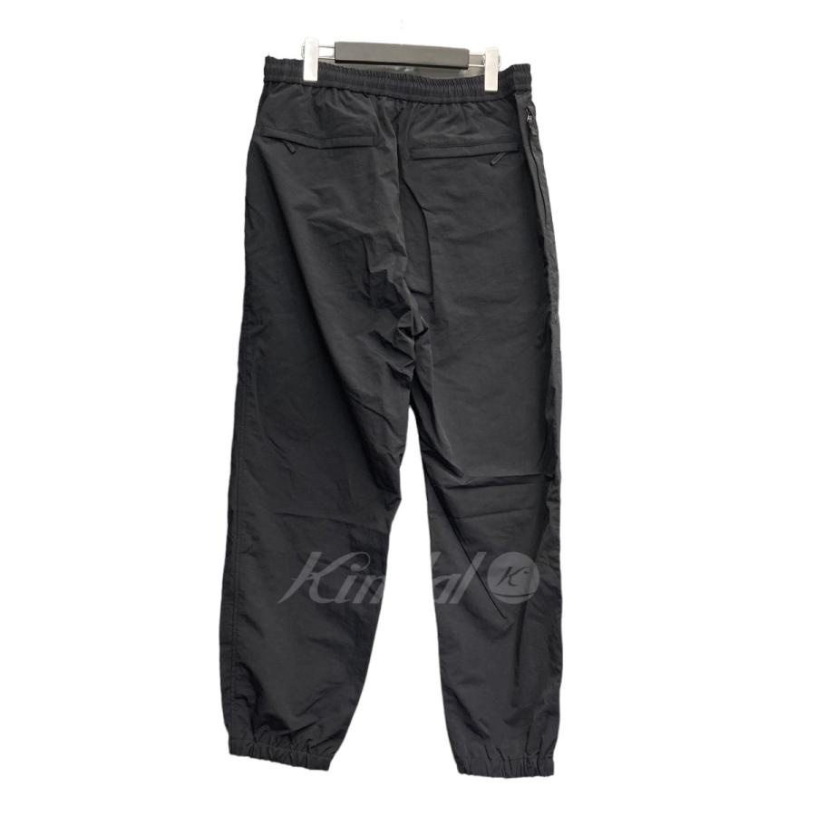 ennoy シャカシャカナイロンパンツブラック黒