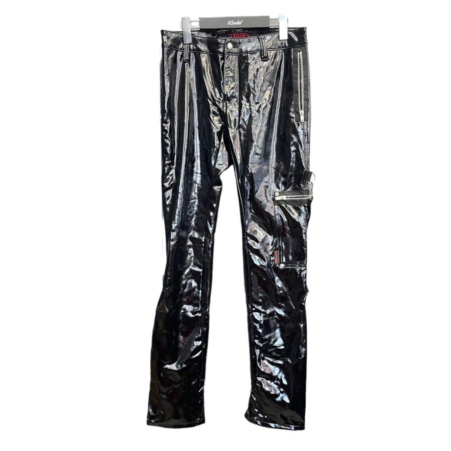 値下げ】TRIPP NYC ビニールボンテージパンツ ブラック サイズ：28 (EC 
