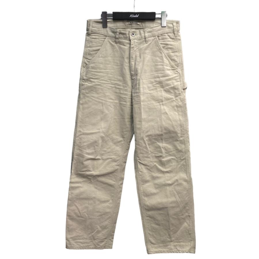 AURALEE オーラリー 2023AW 「WASHED HEAVY CANVAS PANTS」 ペインター 