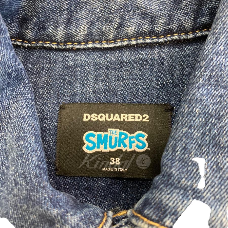 DSQUARED2 2023SS SMURFS Jacket デニムジャケット