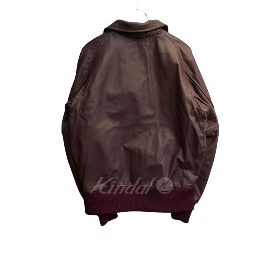 革ジャン SKOOKUM レザー ジャケット 38 ブラウン 【公式通販】