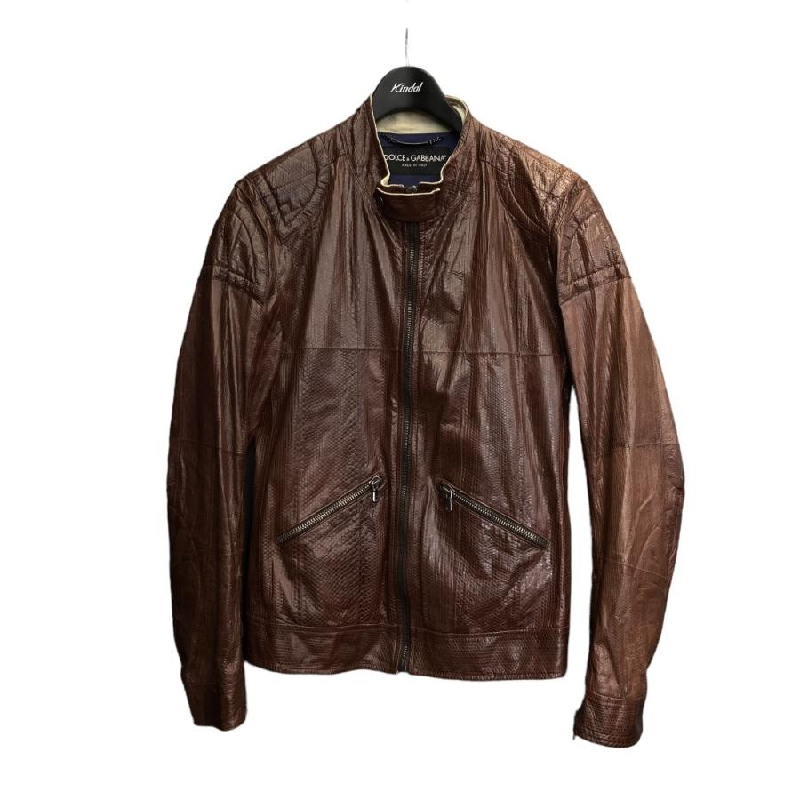 DOLCE&GABBANA 【値下げ】DOLCE ＆ GABBANA HARDWICH SKIN ライダース  