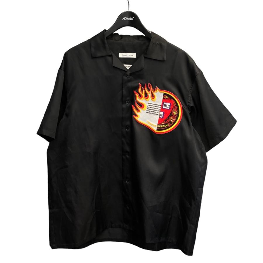 TENDER PERSON 【値下げ】TENDER 20SS Emblem Open Coller Shirt  