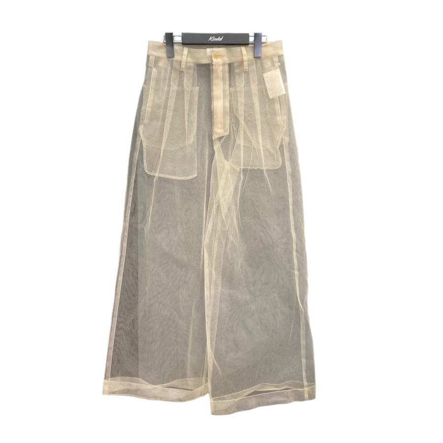 Chika Kisada チカキサダ 2024SS 「Tulle Pants」 シアーワイド Chika Kisada チカキサダ 2024SS 「Tulle Pants」 シアーワイド