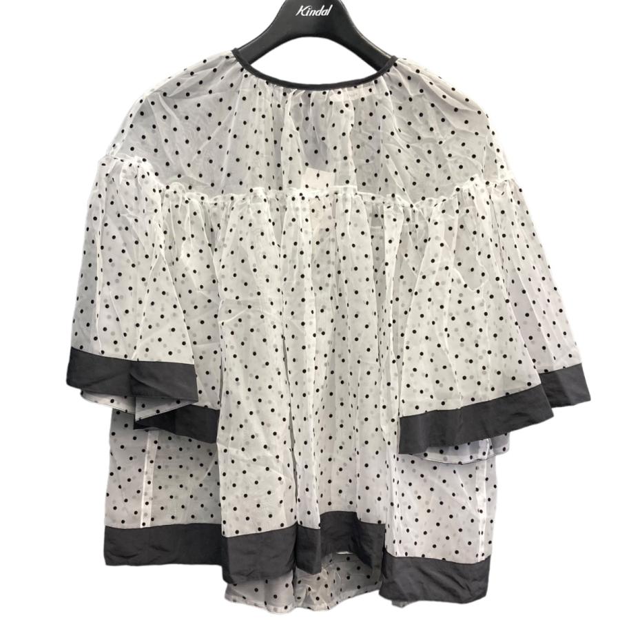 yori ヨリ オーガンジーブラウス 