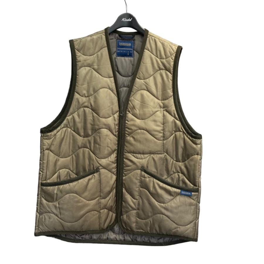 値下げ】LAVENHAM×YLEVE 23AW キルティングダウンベスト LV6040 